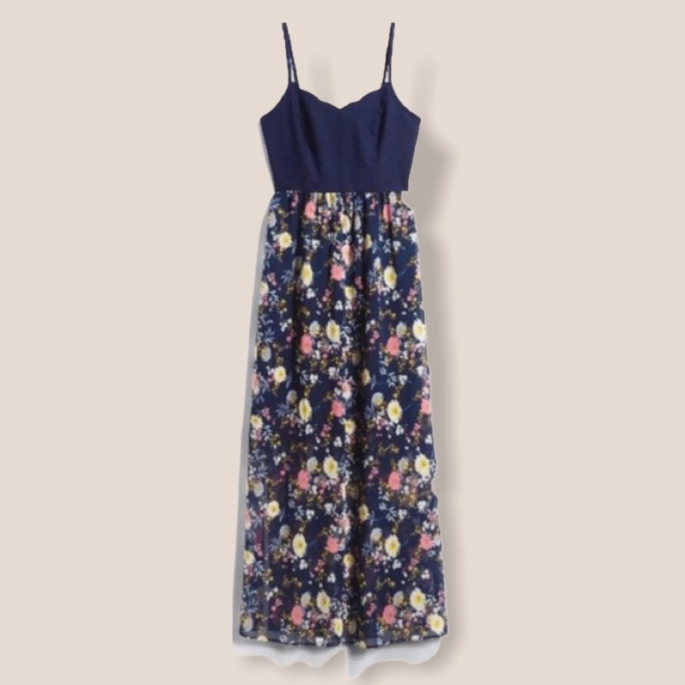 Truly Poppy Cassondra Maxi Flower Dress